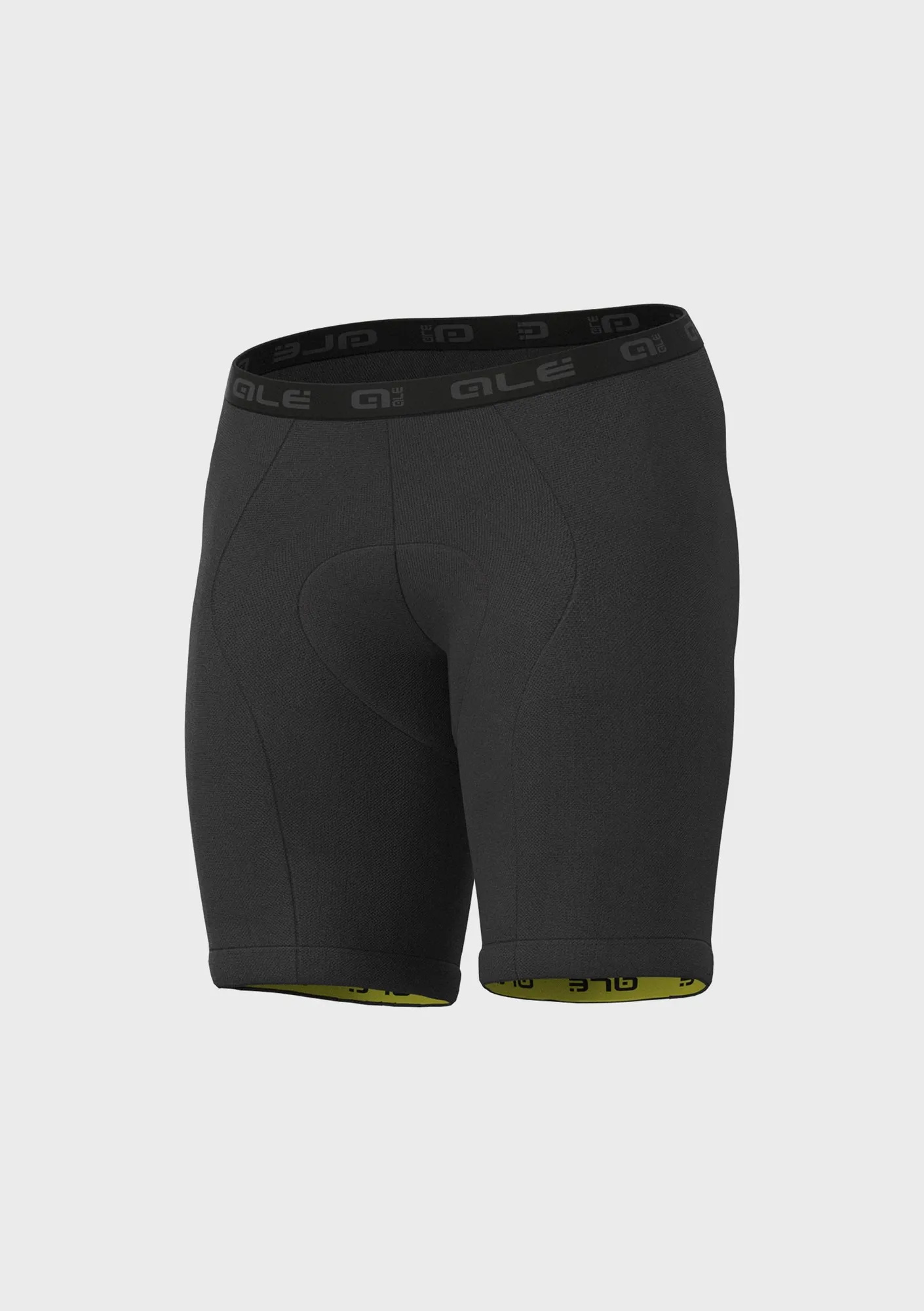 GRAVEL PADDED LINER MEN SHORT GREEN 4H SHAMMY Black