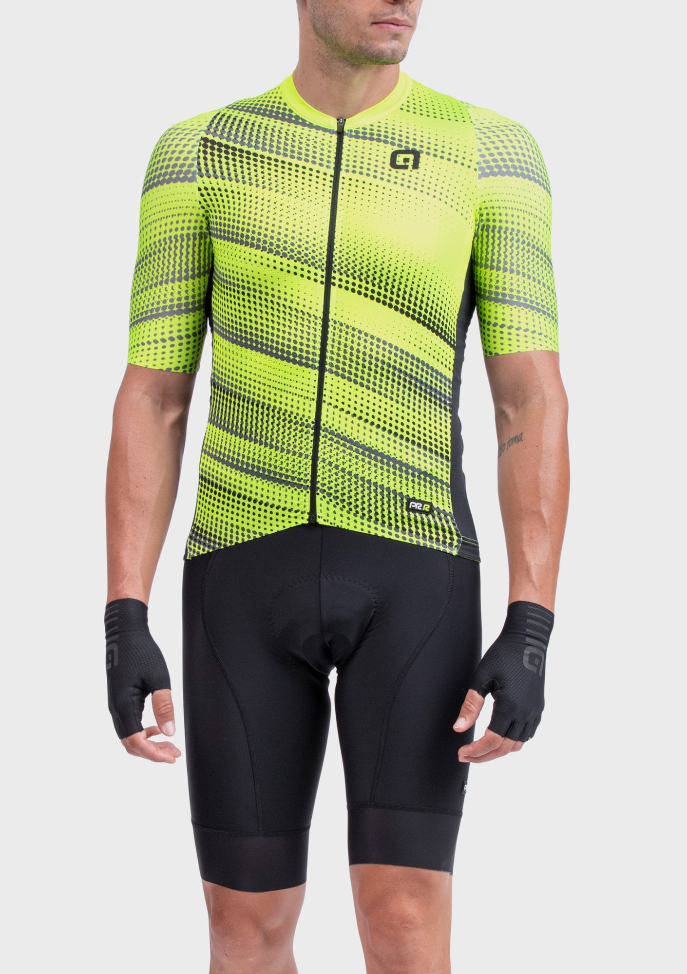 Ale サイクルジャージ Ale PRR Versilia Jersey 12Cycle - Ale Cycling Prr Versilia Jersey Black | Fairmart